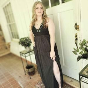 Crochet Lace Maxi Dress